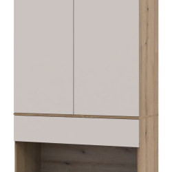 Entrance hall Split Oak Artisan / Cashmere chipboard 94x39x200